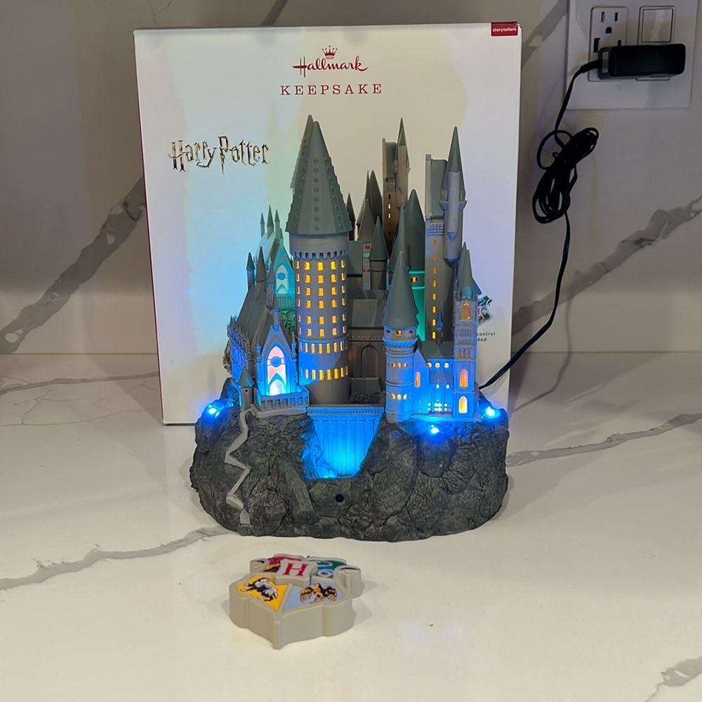 Harry Potter Hogwarts Castle Tree topper by Hallmark